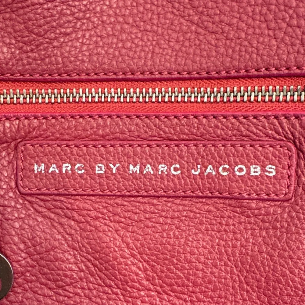 🔥 ARCHIVAL Marc by Marc Jacobs Classic Q Natasha Crossbody Red Leather It Bag - Picture 2 of 15